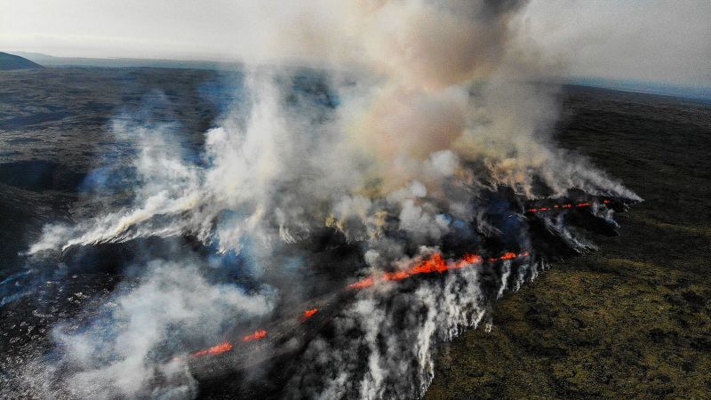 Volcano erupts in Iceland after weeks of earthquakes