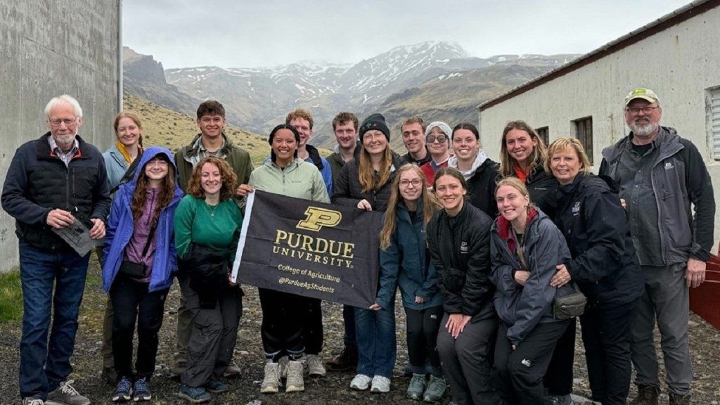 Purdue Ag Students Visit Iceland to Learn About Farming in Harsh Conditions